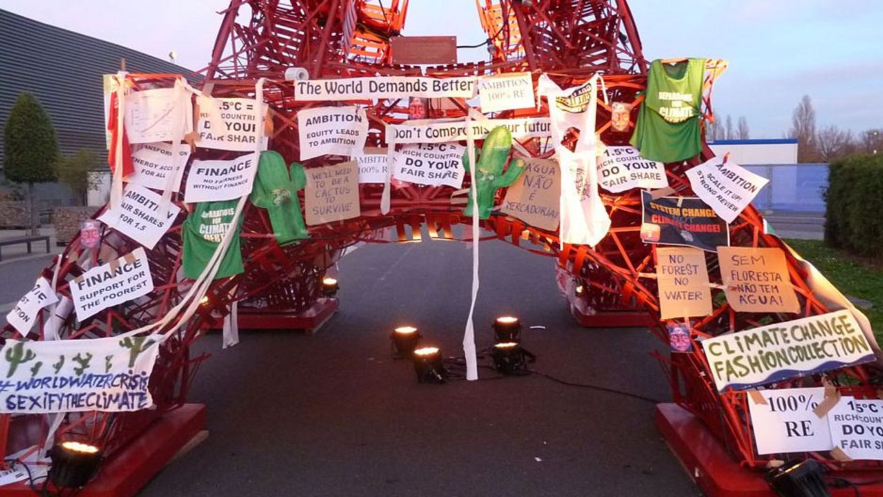 COP21 in Paris: Wünsche von Demonstranten