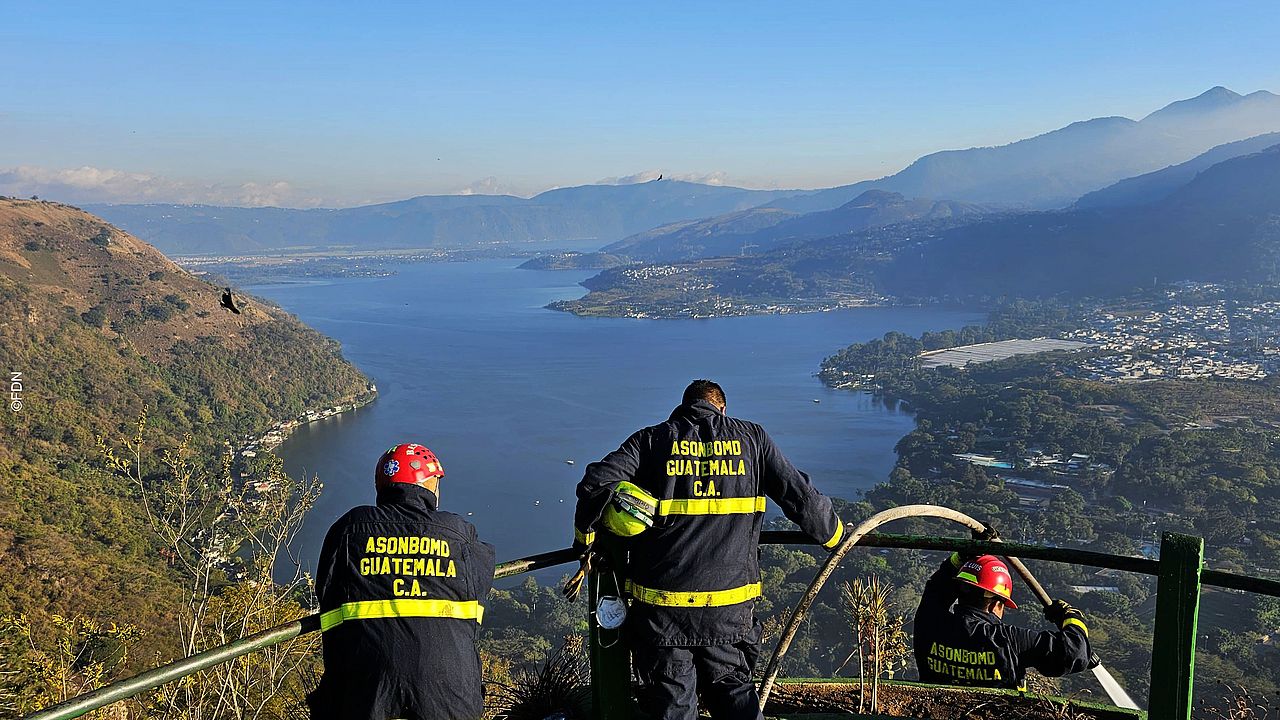 Amatitlán-See im Norden von Guatemala ©OroVerde – E. Mannigel