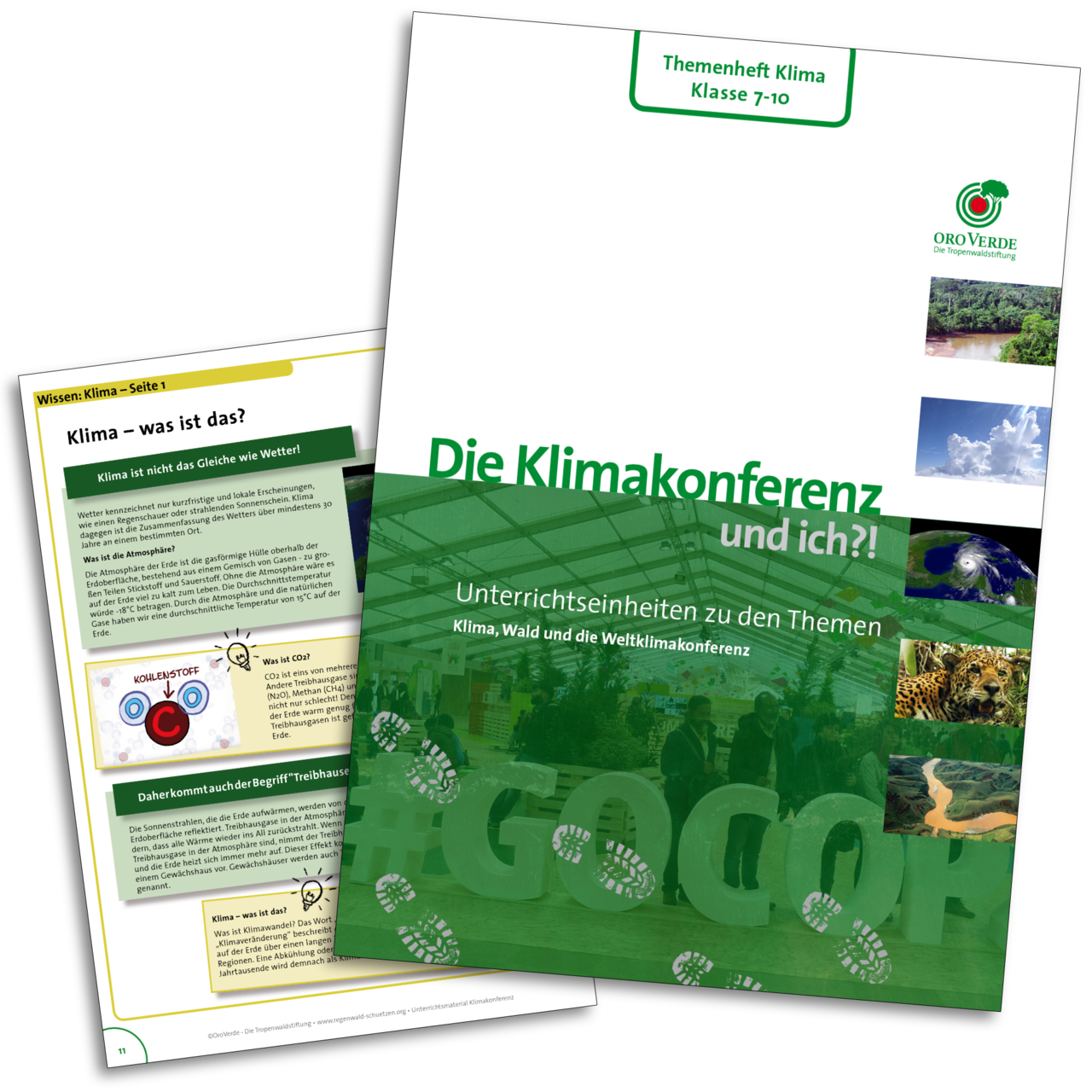 Unterrichtsmaterial: Die Klimakonferenz und ich