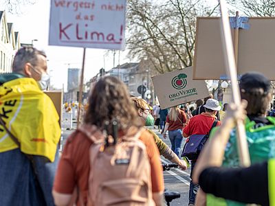 Klimademo in Bonn