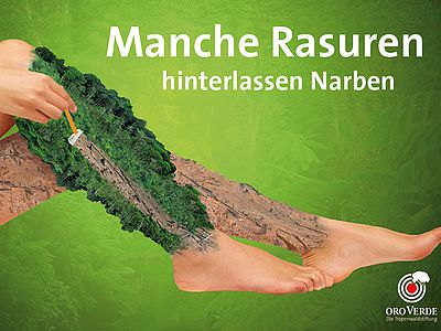 Manche Rasuren hinterlassen Narben