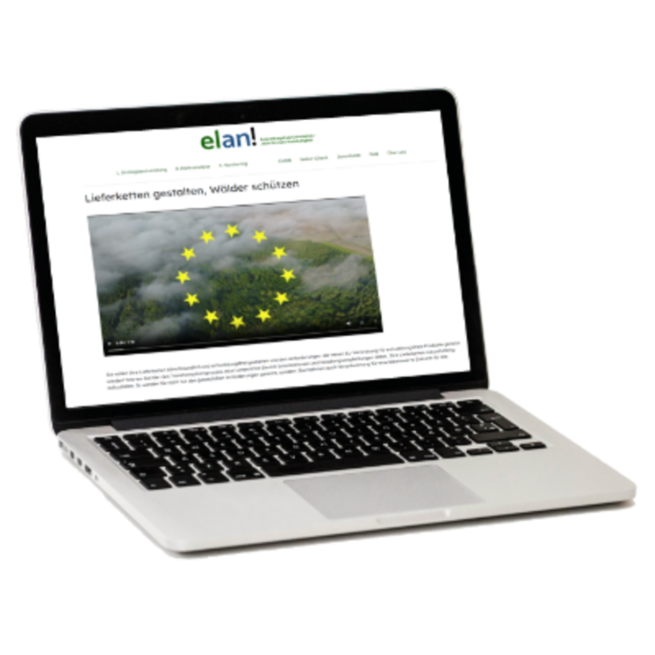 Mehr Informationen zu den Lieferketten im ELAN-Portal.