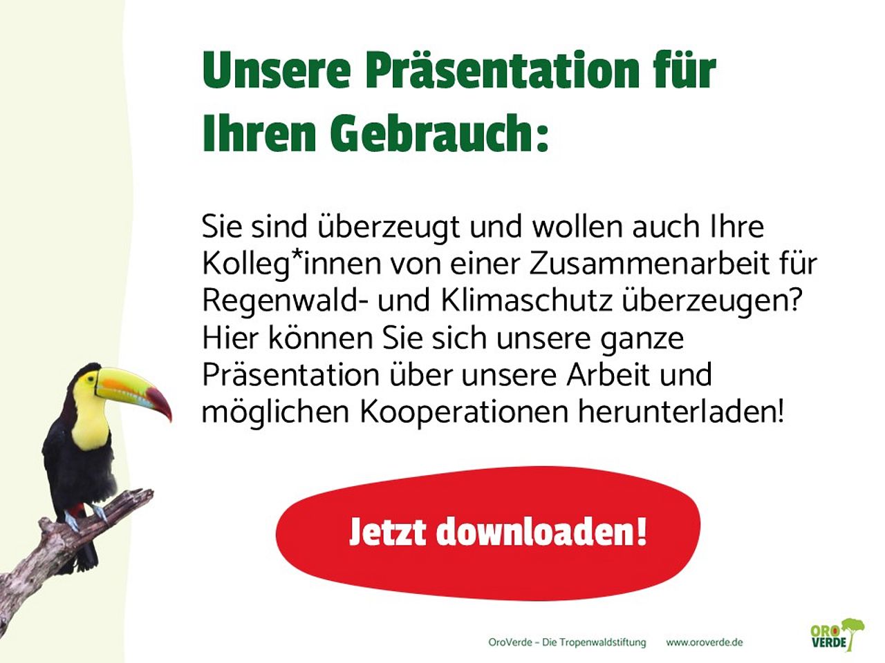 Unsere Präsentation für Ihren Gebrauch