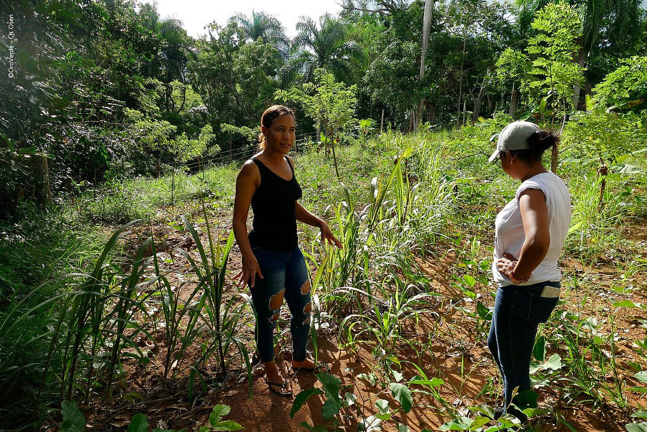 In engem Austausch mit der Bevölkerung versuchen unsere Partnerorganisationen besser zu verstehen, welche konkreten Folgen des Klimawandels in ihren Projektregionen zum Tragen kommen und wie die Menschen vor Ort von den Ökosystemen abhängig sind.©OroVerde - Kristina Osen