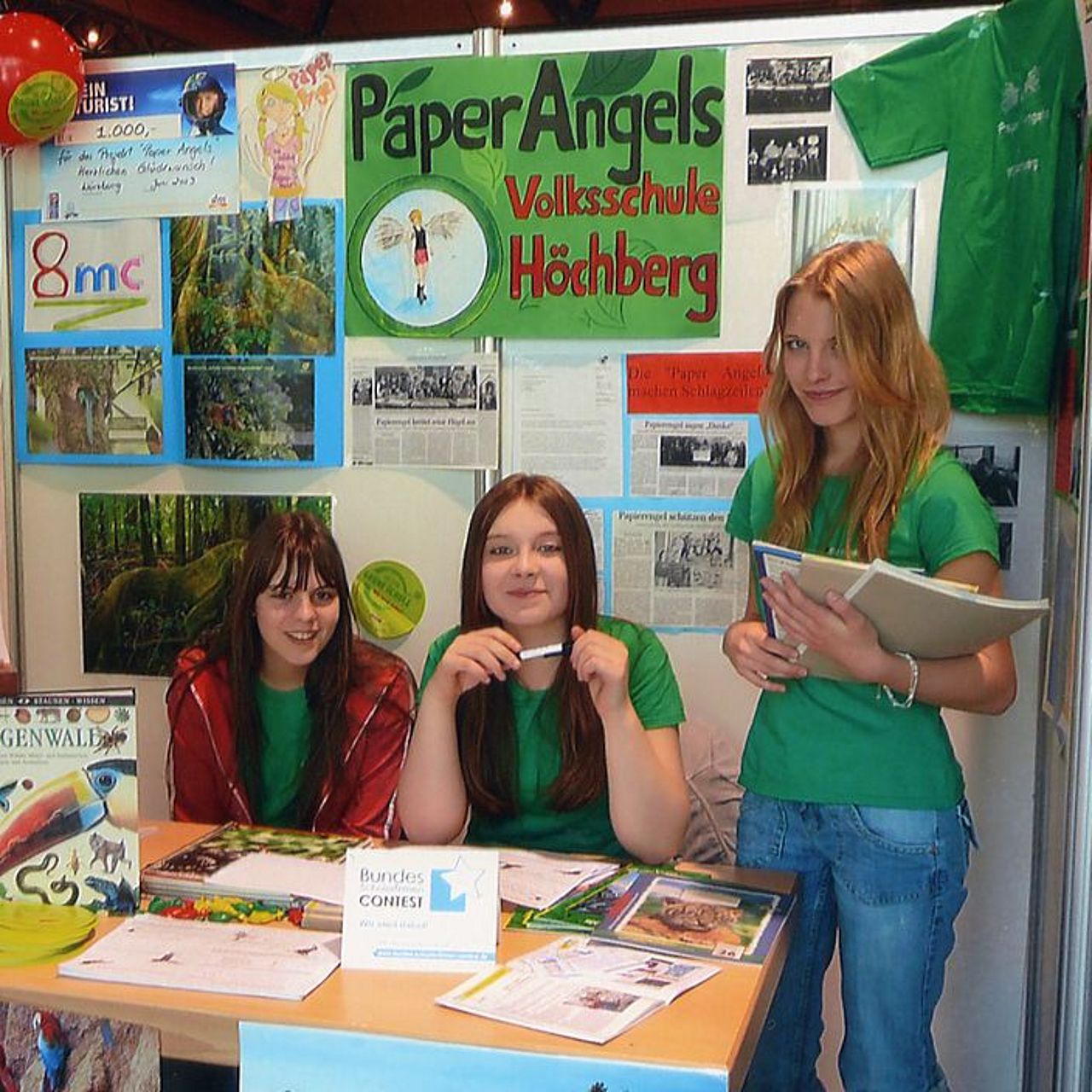 Projektwoche: Schülerinnen der Volksschule Höchberg © Volksschule Höchberg